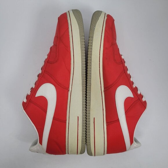 Nike Air Force 1 2013 Men's Red & White Sneakers 488298-610 US Size 10.5 - Picture 6 of 9